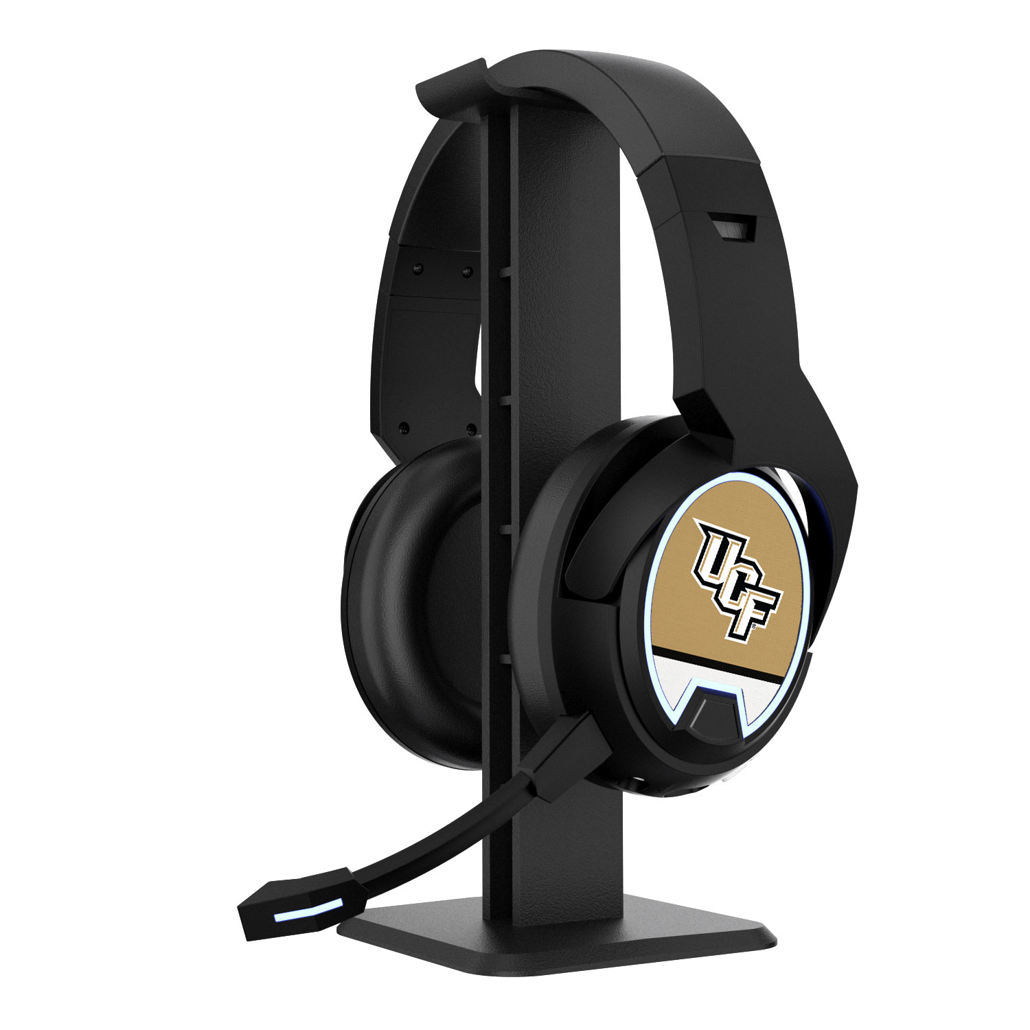 UCF Knights Logo Wireless Bluetooth Gaming Headphones & Stand