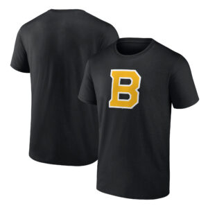 Men's Black Boston Bruins Alternate Logo T-Shirt