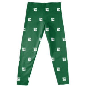 Infant Green Eastern New Mexico Greyhounds All Over Print Leggings