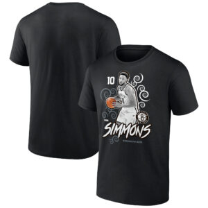 Men's Ben Simmons Black Brooklyn Nets Competitor T-Shirt