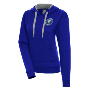 Women's Antigua Royal Texas Legends Victory Pullover Hoodie