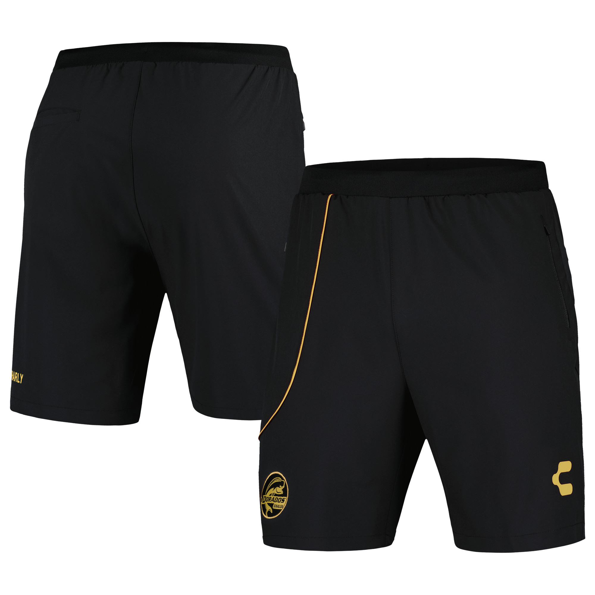 Men's Charly Black Dorados de Sinaloa Pocket Shorts - Image 5