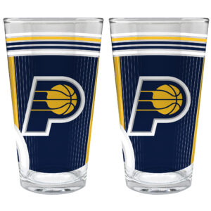 Indiana Pacers Two-Piece 16oz. Pint Glass Set