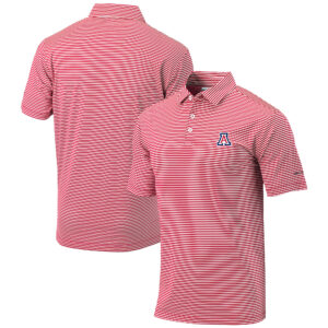 Men's Columbia  Red Arizona Wildcats Omni-Wick Club Invite Polo