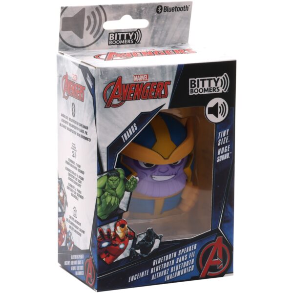 Bitty Boomers Thanos Marvel Wireless Bluetooth 2" Mini Speaker - Image 7