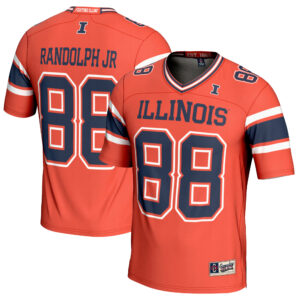 Men's GameDay Greats Keith Randolph Jr. Orange Illinois Fighting Illini NIL Player Football Jersey