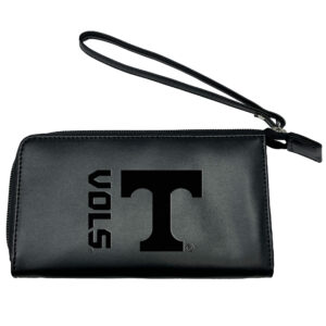 Black Tennessee Volunteers Cell Phone Wristlet Wallet