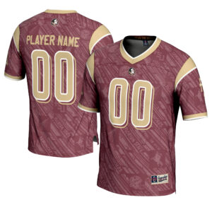 Men's GameDay Greats  Garnet Florida State Seminoles Highlight Print NIL Pick-A-Player Football Jersey