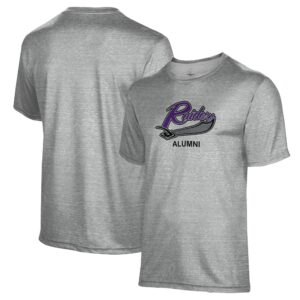 Men's ProSphere Gray Mount Union Purple Raiders Alumni Bi-Blend Heather T-Shirt