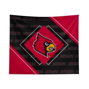 Pegasus Louisville Cardinals 51" x 60" Diamond Boxed Wall Tapestry