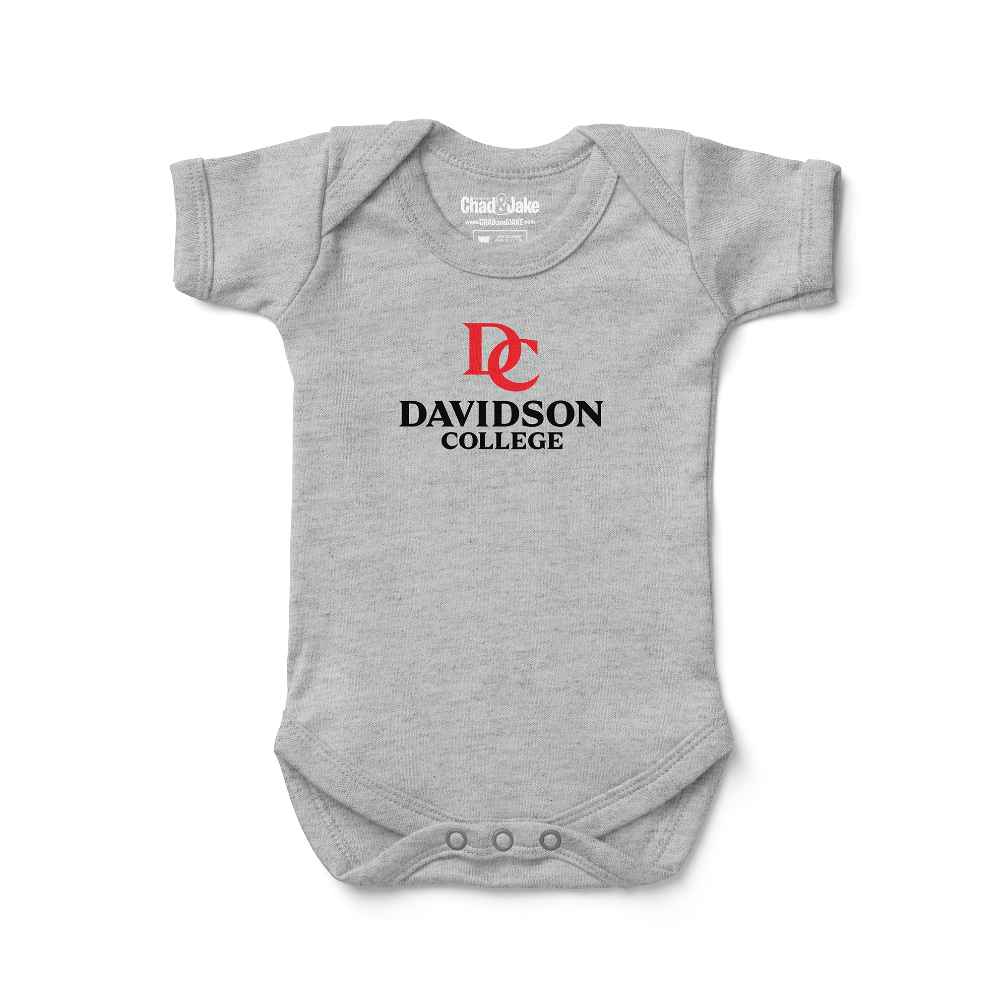 Infant Chad & Jake Heather Gray Davidson Wildcats Bodysuit