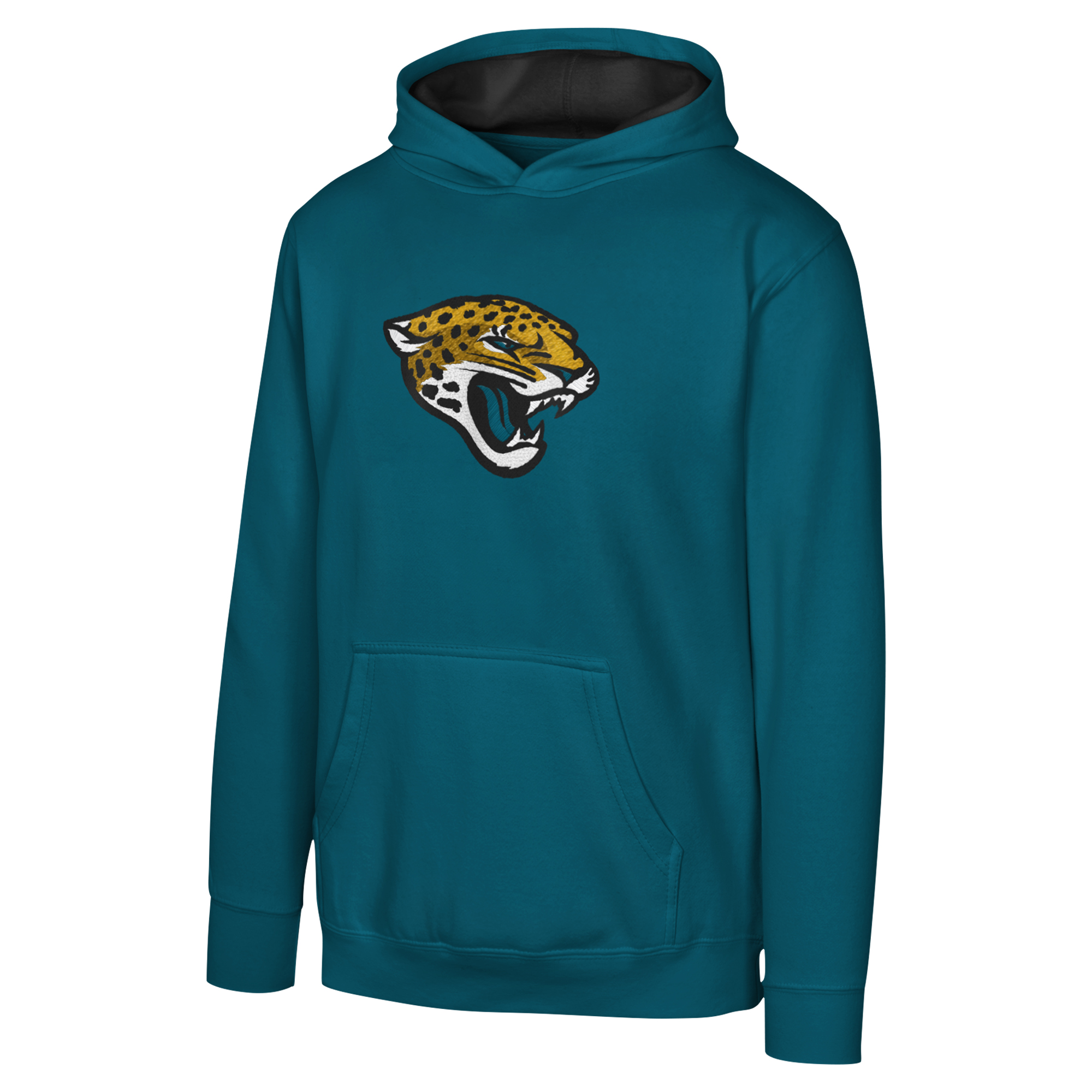 Youth Teal Jacksonville Jaguars Prime Pullover Hoodie - Image 5