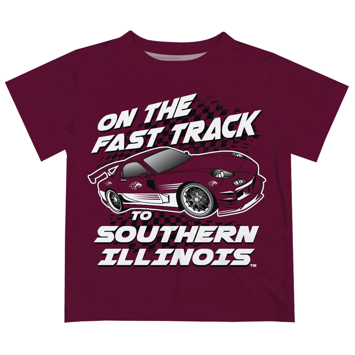 Infant Vive La Fete Maroon Southern Illinois Salukis Fast Track T-Shirt