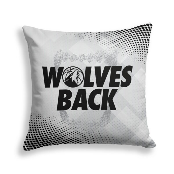 Chad & Jake Minnesota Timberwolves 2024 NBA Playoffs 16" x 16" Plush Pillow