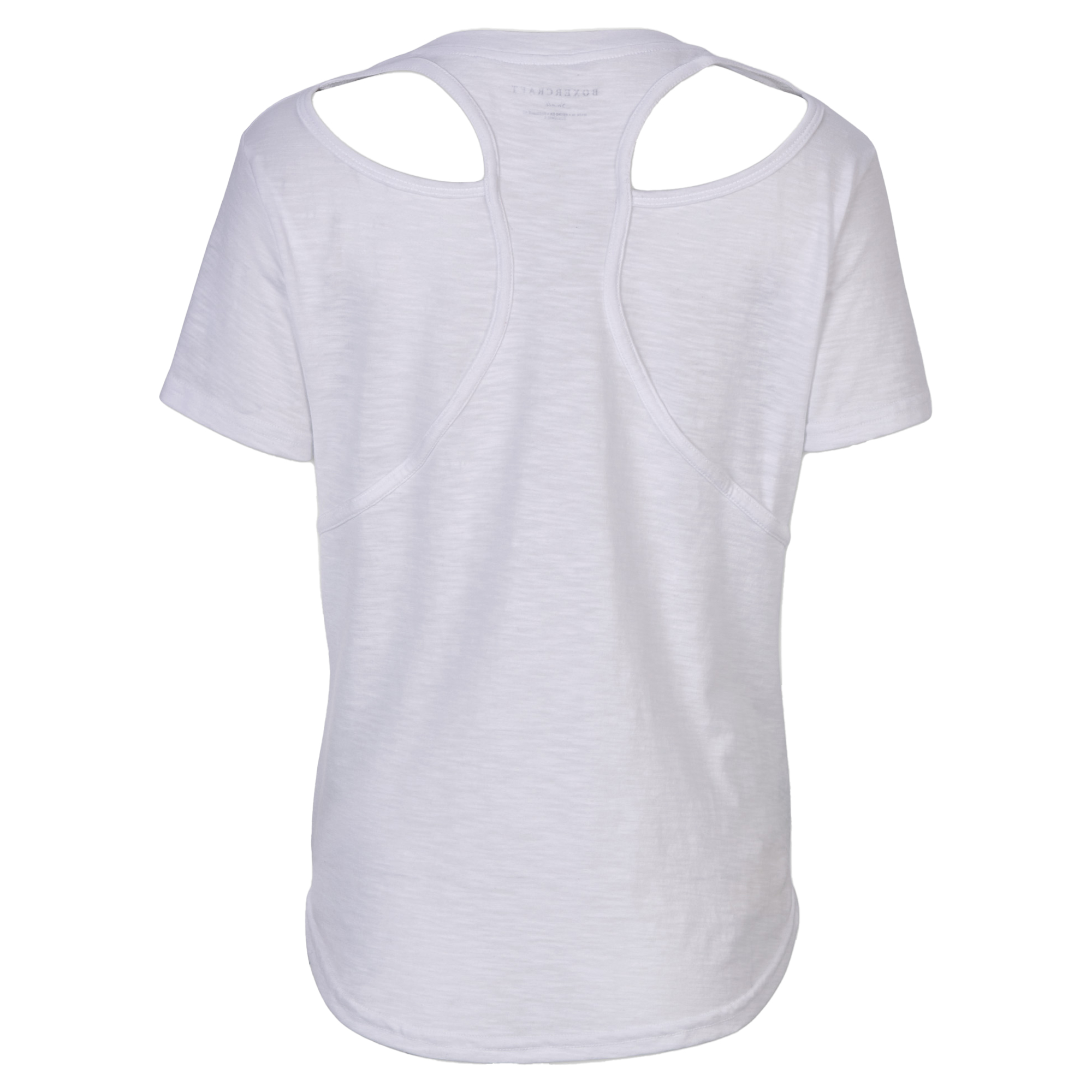 Women's White Albuquerque Isotopes Cut It Out T-Shirt - Image 4