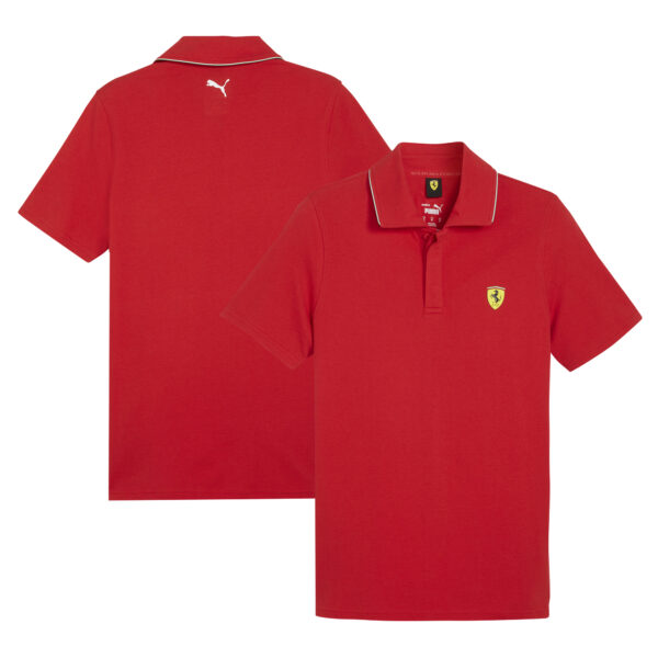 Men's Puma Red Scuderia Ferrari 2024 Race Polo - Image 7