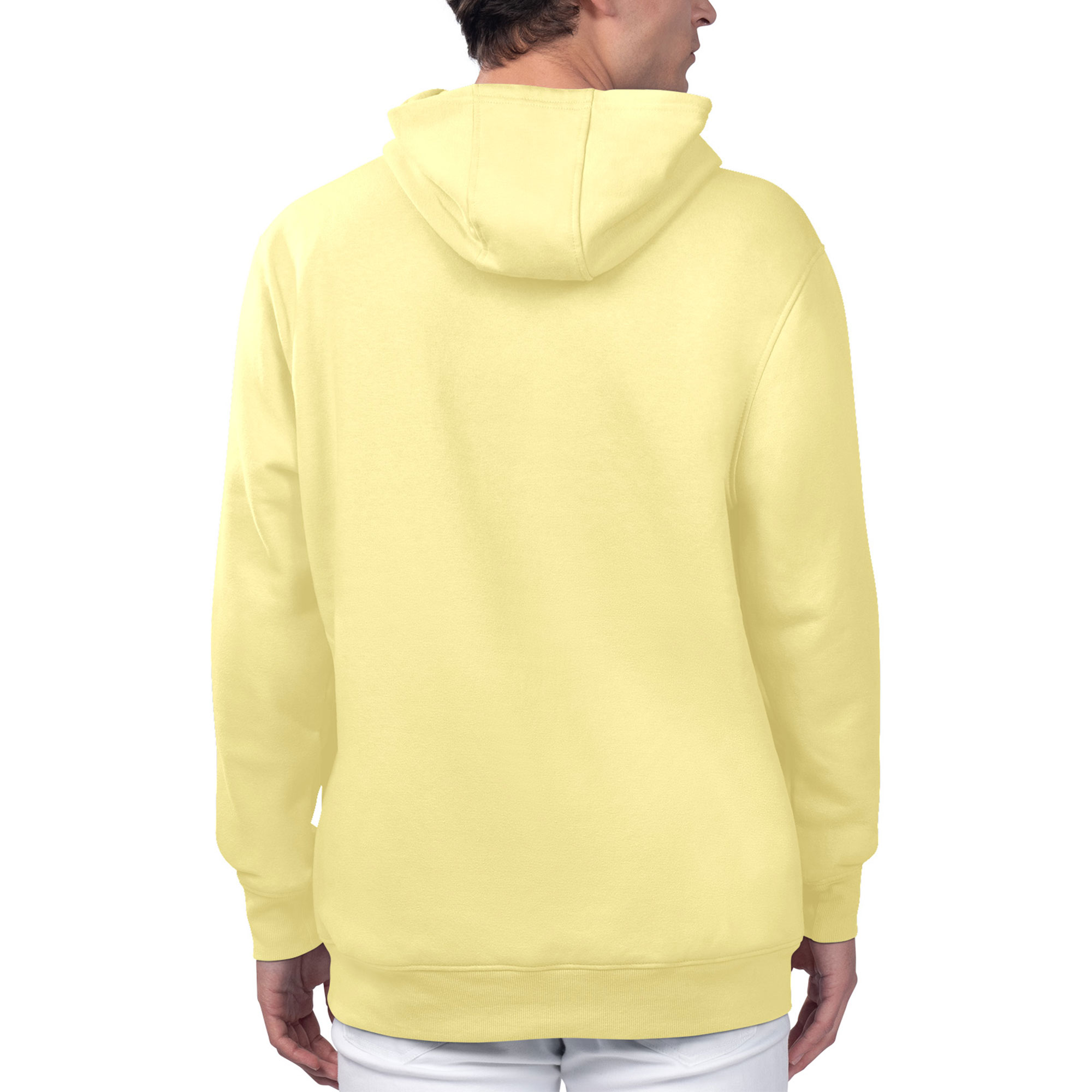 Men's Margaritaville Yellow Houston Astros Beach Hut Graphic Pullover Hoodie - Image 5