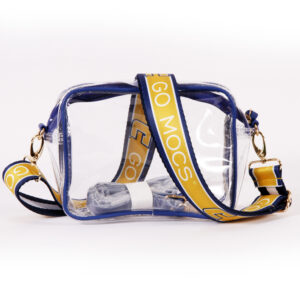 Women's Tennessee Chattanooga Mocs Bridget Clear Purse with Logo Strap