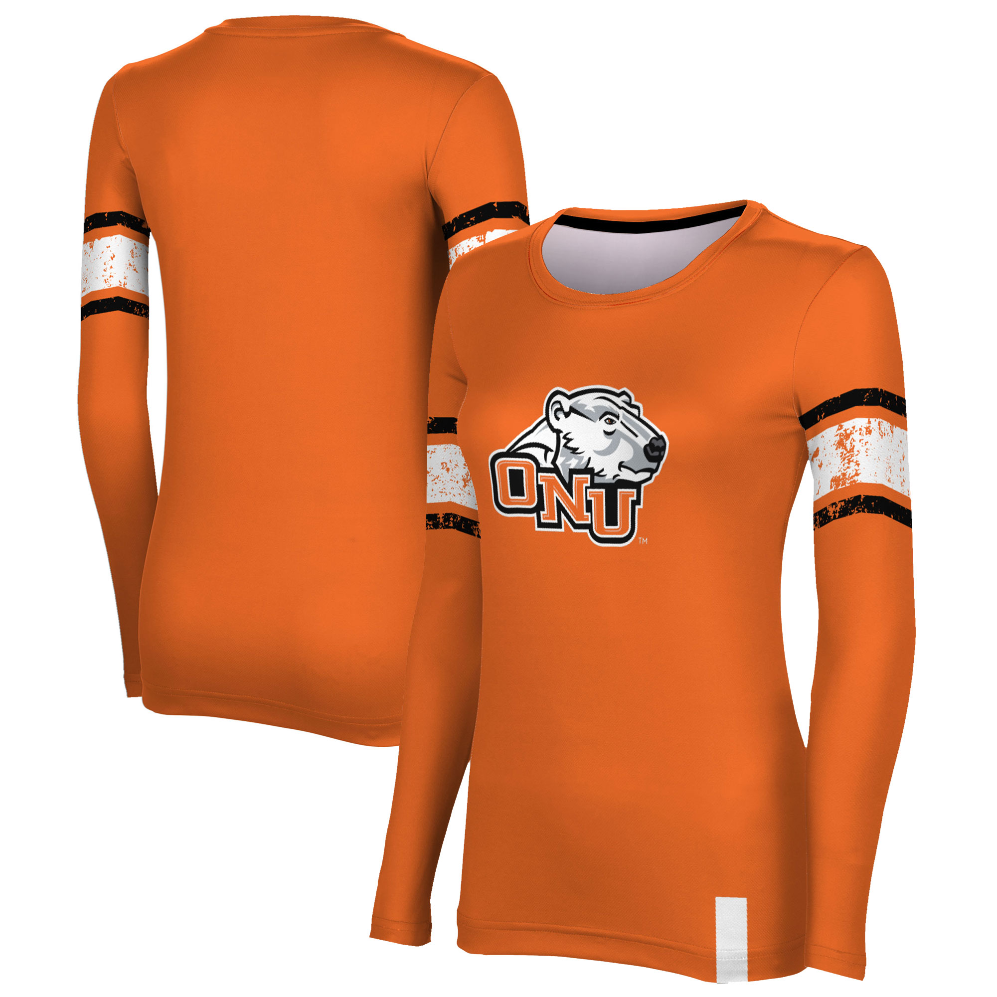 Women's ProSphere Orange Ohio Northern Polar Bears Endzone Performance 1.0 Long Sleeve T-Shirt
