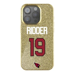 Keyscaper Desmond Ridder Gold Arizona Cardinals Bling iPhone Case
