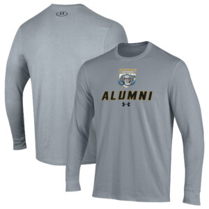 Men's Under Armour  Gray Purdue Fort Wayne Mastodons Alumni Performance Long Sleeve T-Shirt