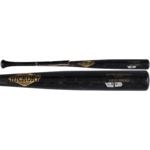 Jared Triolo Pittsburgh Pirates Game-Used Black Old Hickory Broken Bat vs. St. Louis Cardinals on June 13, 2024