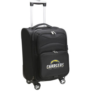 MOJO Black Los Angeles Chargers 21" Softside Spinner Carry-On
