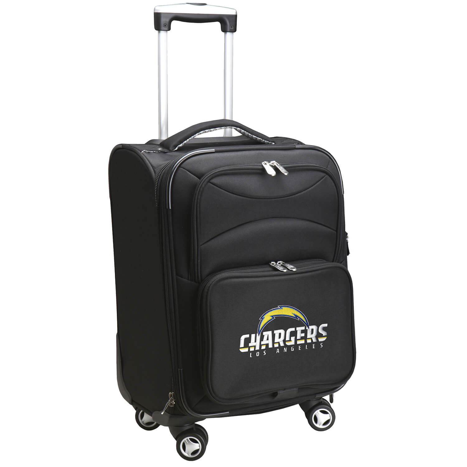 MOJO Black Los Angeles Chargers 21" Softside Spinner Carry-On