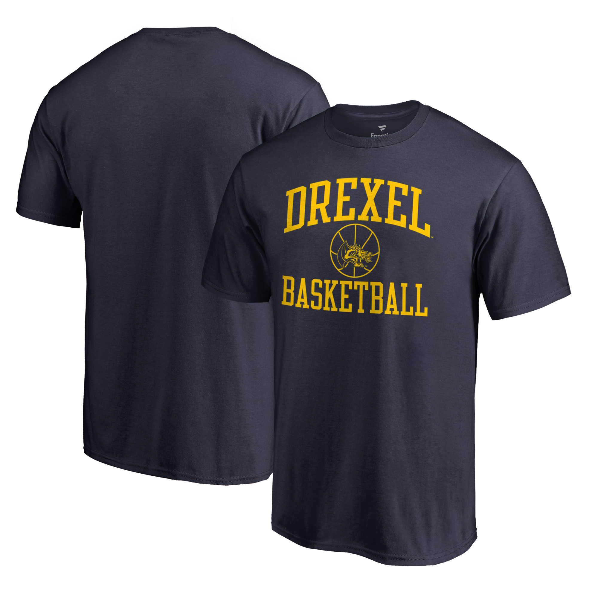 Men's Navy Drexel Dragons In Bounds T-Shirt - Image 2