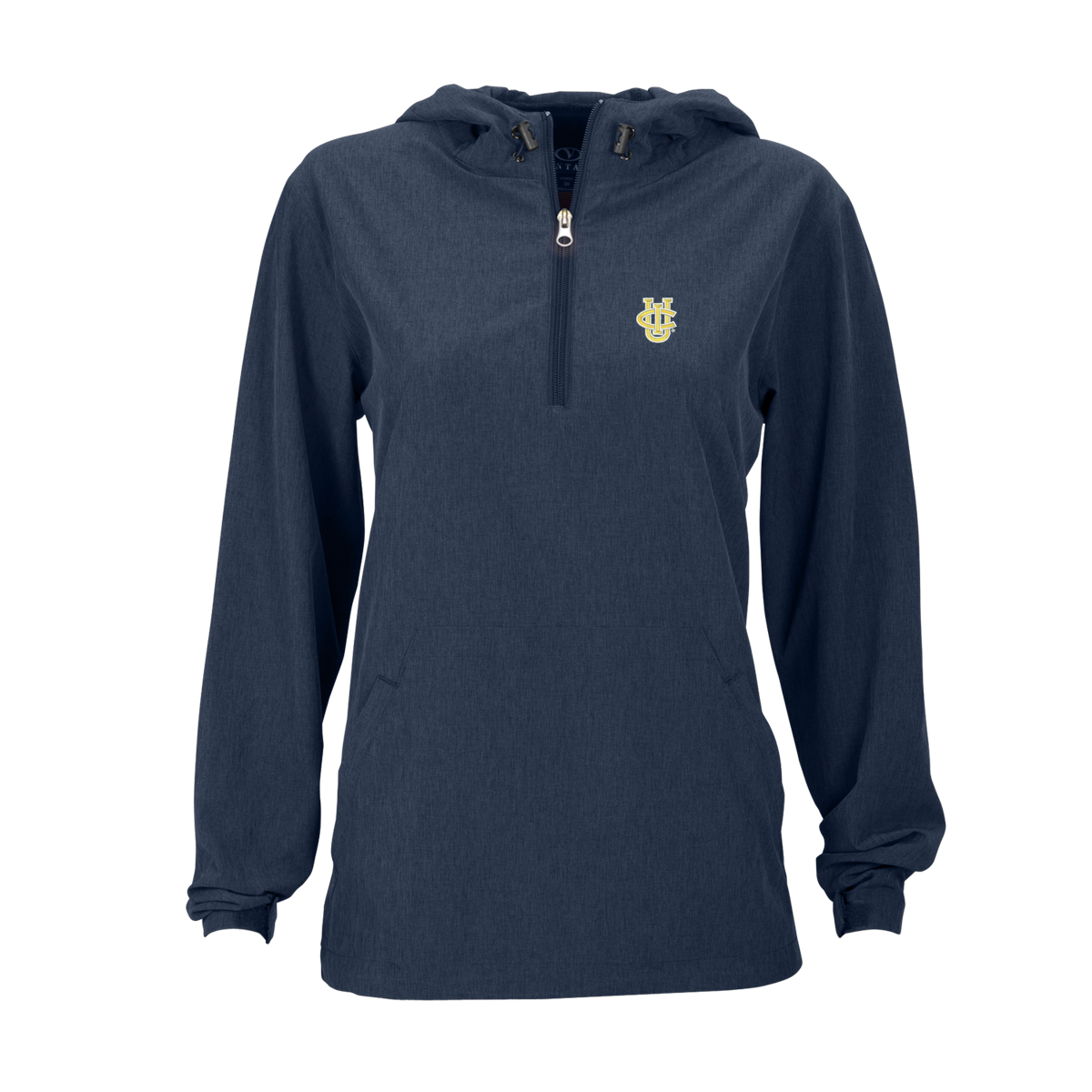 Women's Navy UC Irvine Anteaters Pullover Stretch Anorak Jacket