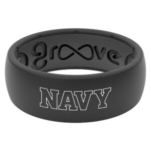 Men's Groove Life Black Navy Midshipmen Original Ring