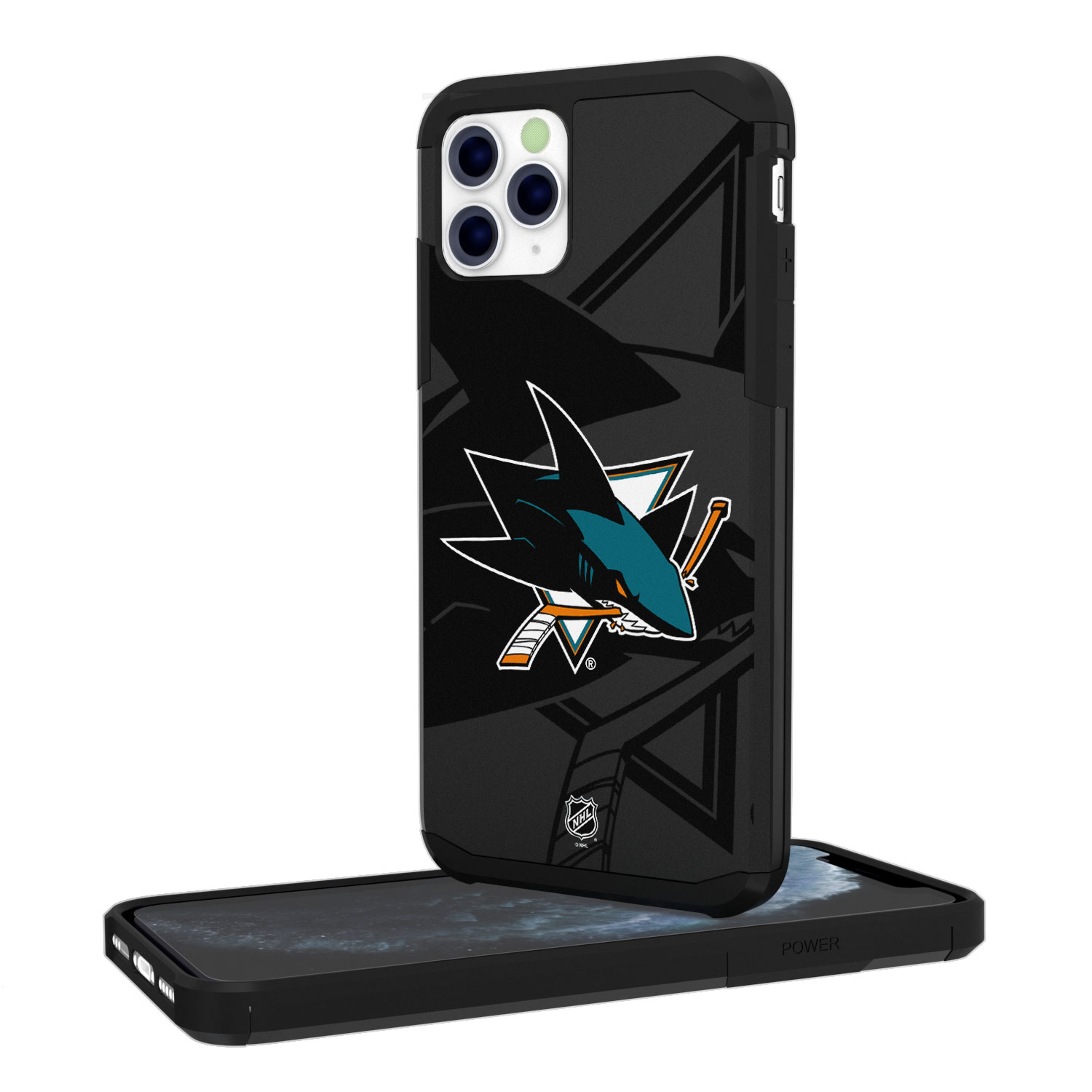 San Jose Sharks iPhone Mono Tilt Rugged Case - Image 10