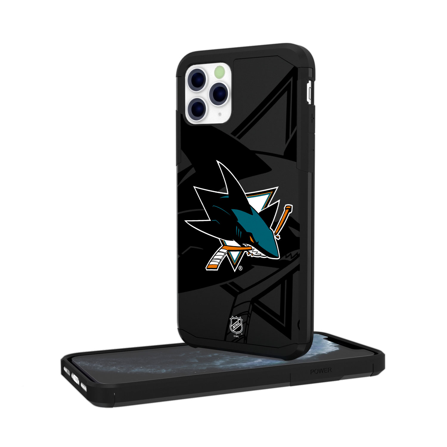 San Jose Sharks iPhone Mono Tilt Rugged Case - Image 13