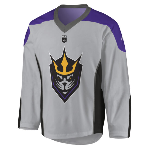 Youth Gray/Purple San Diego Seals Replica Jersey - Image 3