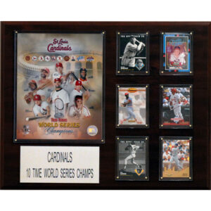 St. Louis Cardinals 10-Time World Series Champions 16'' x 20'' Plaque