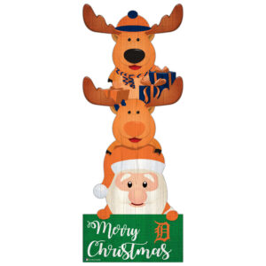 Detroit Tigers 31'' Santa Stack Leaner