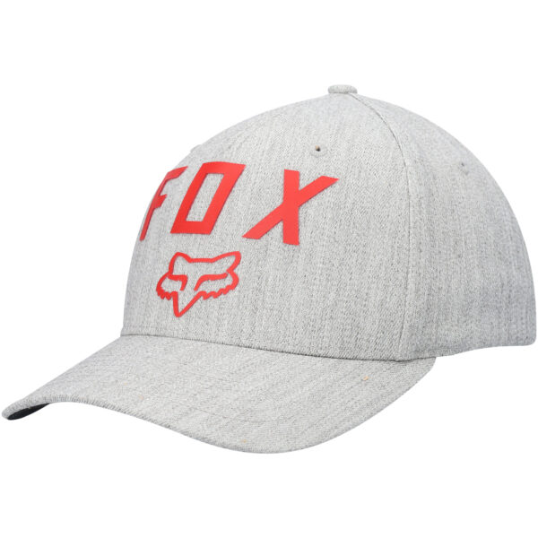 Men's Fox Heathered Gray Number Two 2.0 Flex Hat - Image 2