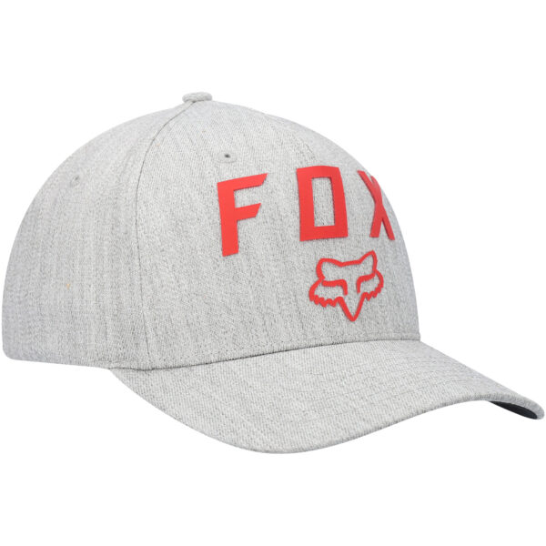 Men's Fox Heathered Gray Number Two 2.0 Flex Hat - Image 4