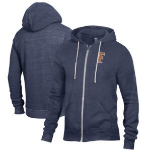 Men's Navy Cal State Fullerton Titans Rocky Full-Zip Hoodie