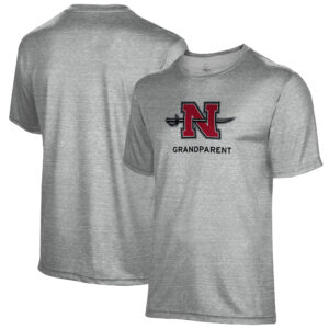 Men's Gray Nicholls State Colonels Grandparent Name Drop T-Shirt