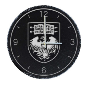 UChicago Maroons 12'' Slate Clock