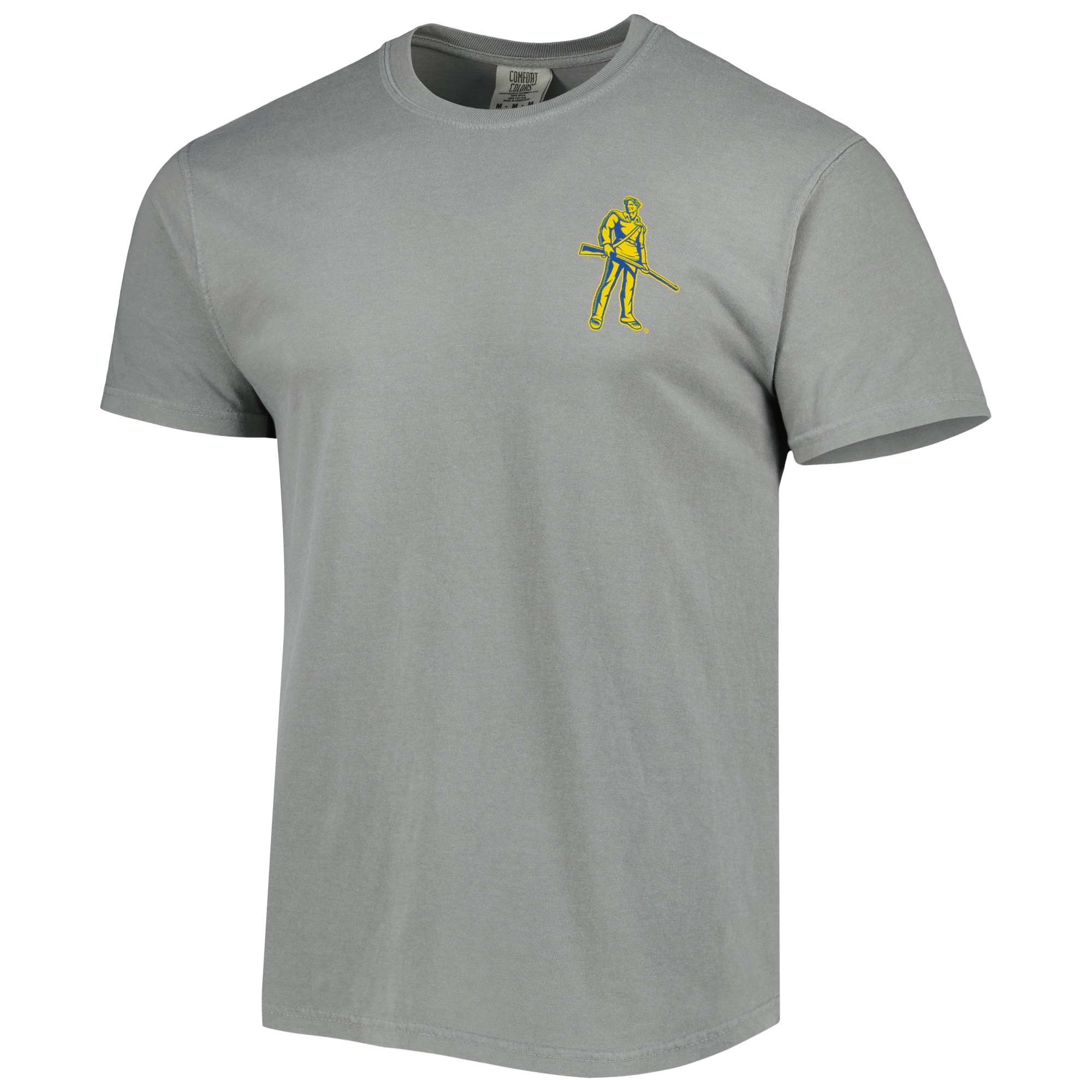 Men's Gray West Virginia Mountaineers Hyperlocal T-Shirt - Image 3