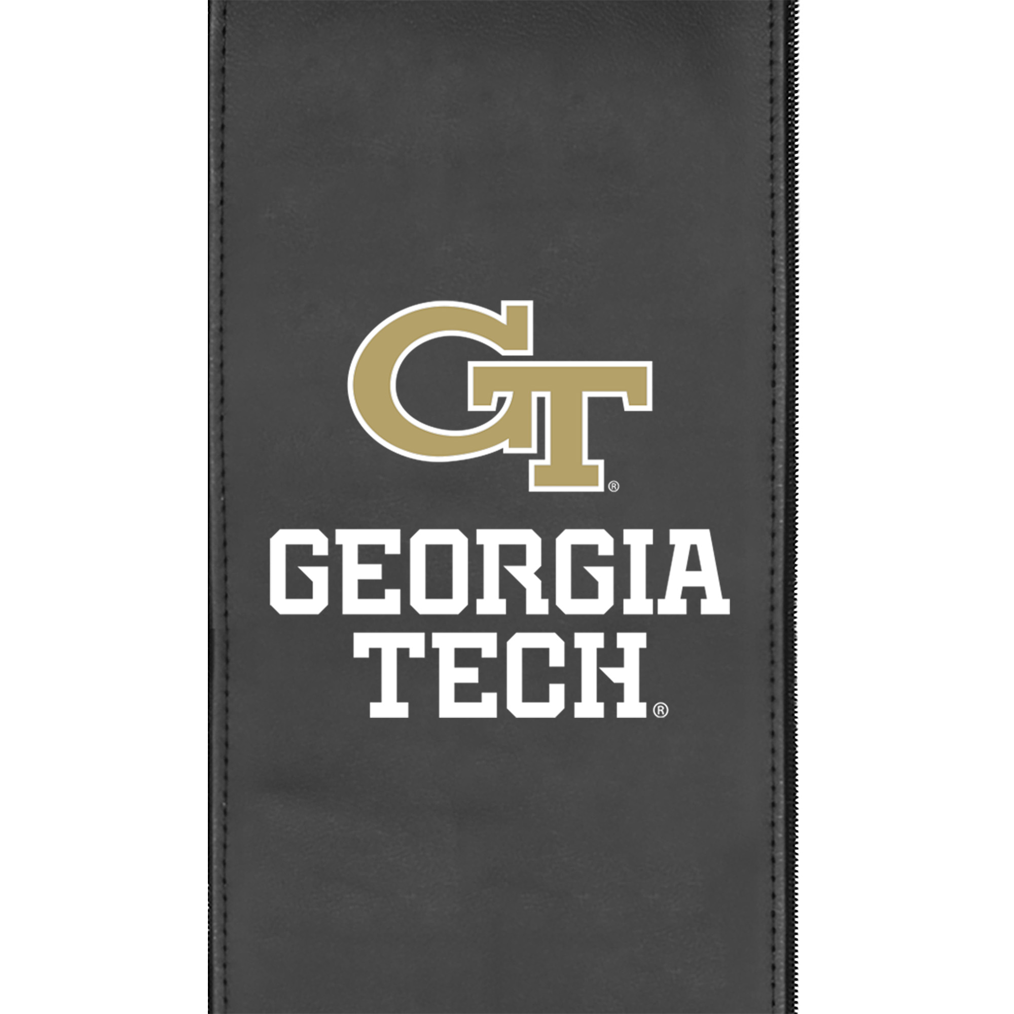 Black Georgia Tech Yellow Jackets Team PhantomX Gaming Chair - Image 8