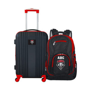 MOJO New Mexico Lobos Personalized Premium 2-Piece Backpack & Carry-On Set