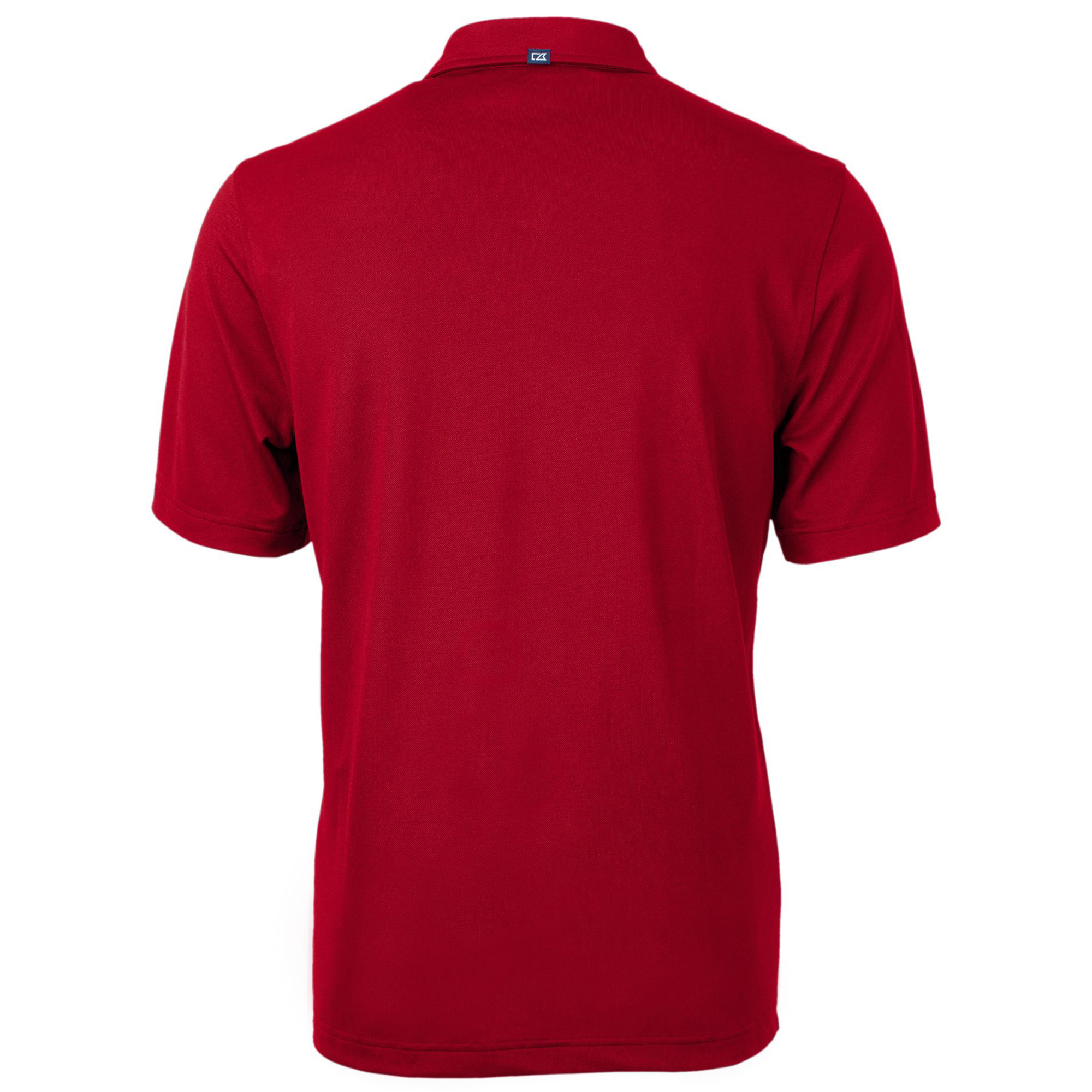 Men's Cutter & Buck Cardinal Seattle Seahawks Big & Tall Virtue Eco Pique Recycled Polo - Image 4