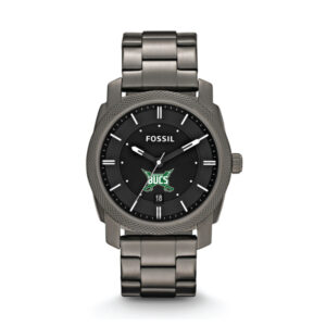 Fossil Shelton State Buccaneers Machine Smoke Stainless Steel Watch