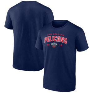 Men's Navy New Orleans Pelicans Rebel Logo T-Shirt