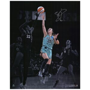 Sabrina Ionescu New York Liberty Autographed 16" x 20" Spotlight Versus Las Vegas Aces Photograph