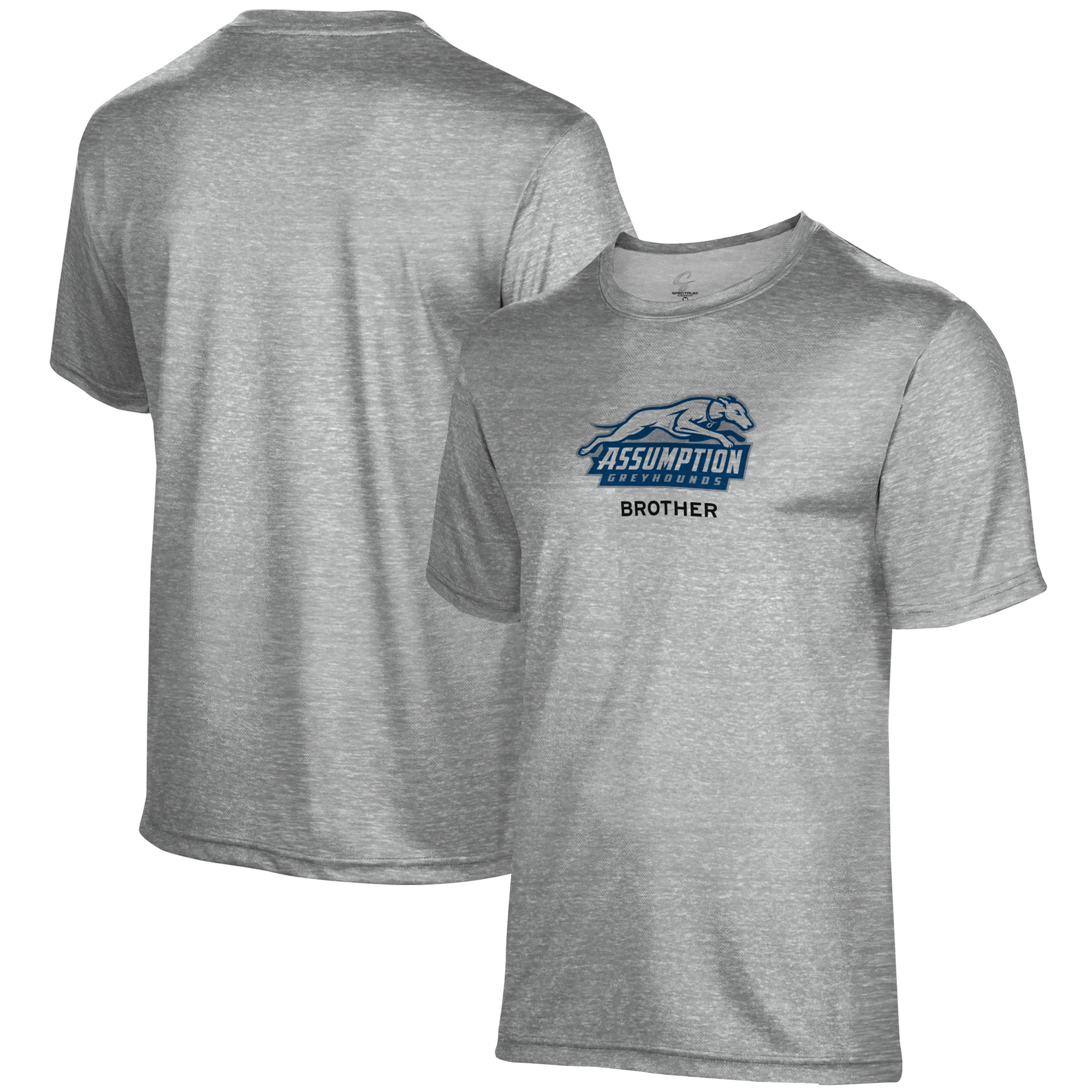 Youth ProSphere Gray Assumption Greyhounds Brother T-Shirt
