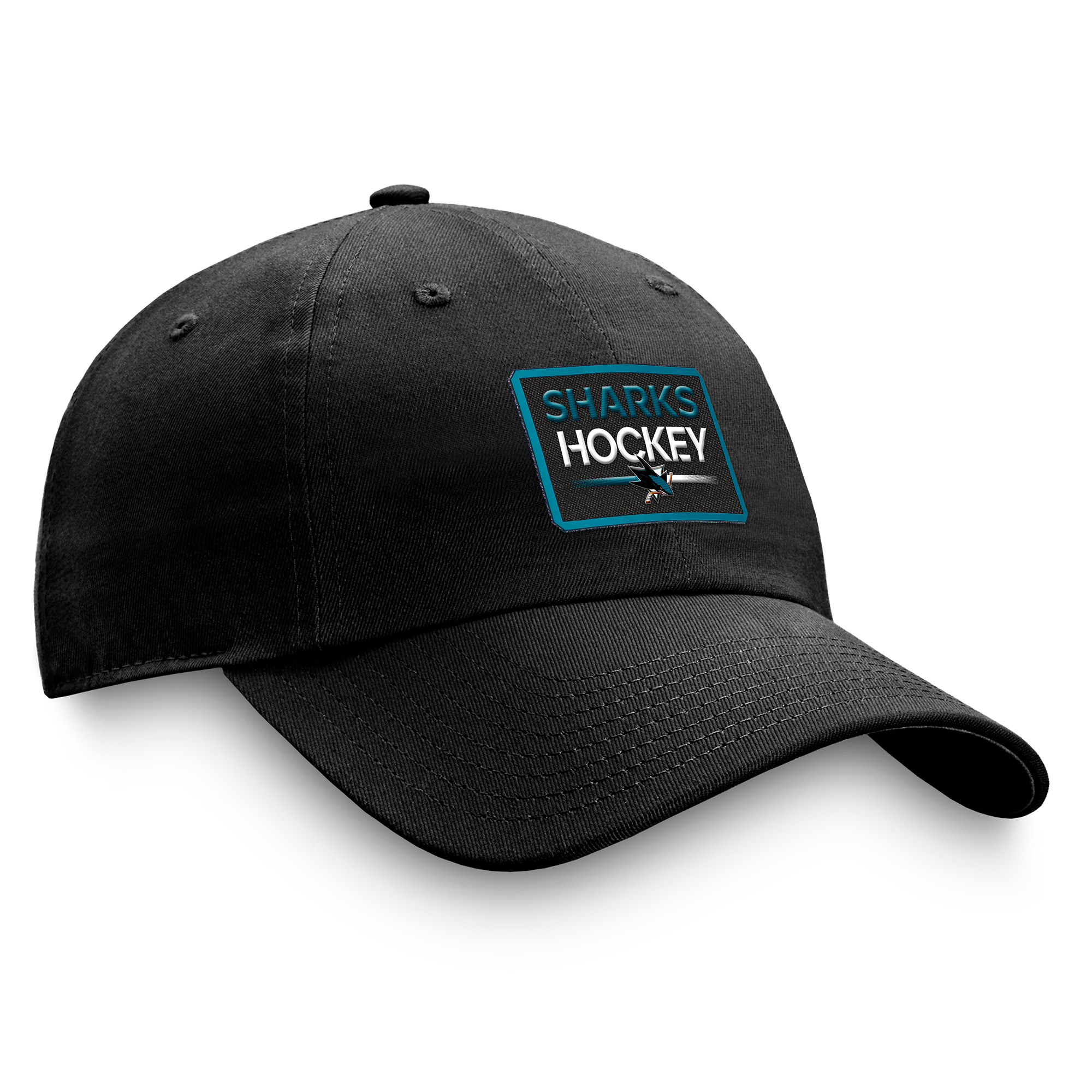 Men's Fanatics Black San Jose Sharks Authentic Pro Prime Adjustable Hat - Image 4